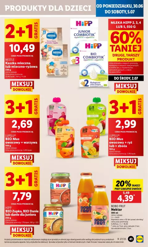 Lidl - gazetka promocyjna Oferta od poniedziałku od poniedziałku 30.06 do środy 02.07 - strona 49