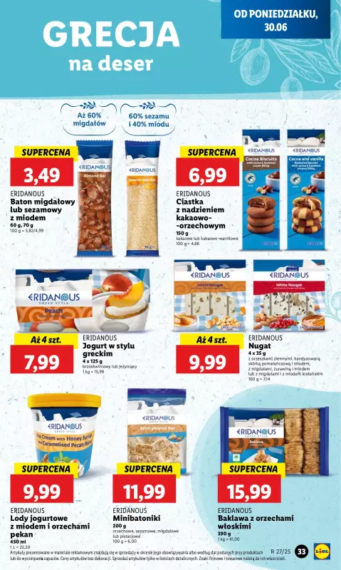 Lidl - gazetka promocyjna Oferta od poniedziałku od poniedziałku 30.06 do środy 02.07 - strona 39