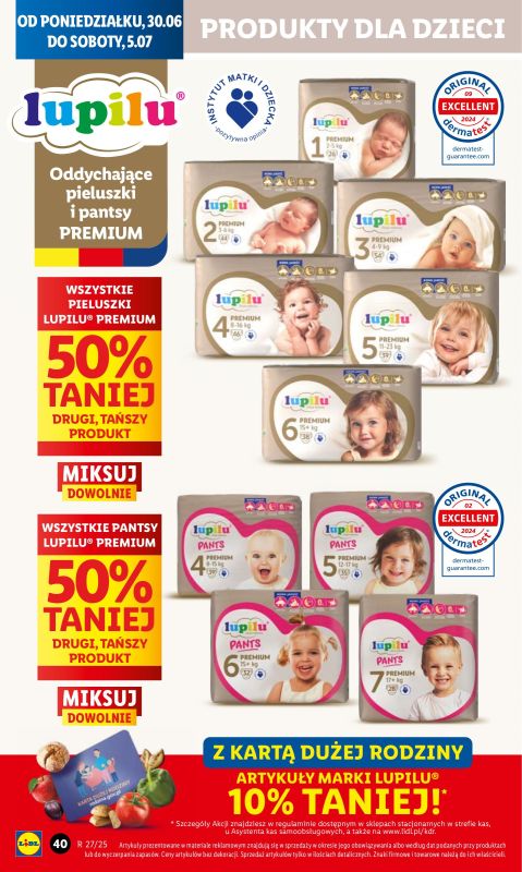 Lidl - gazetka promocyjna Oferta od poniedziałku od poniedziałku 30.06 do środy 02.07 - strona 48