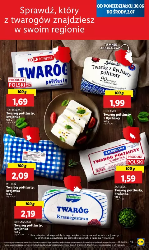 Lidl - gazetka promocyjna Oferta od poniedziałku od poniedziałku 30.06 do środy 02.07 - strona 19