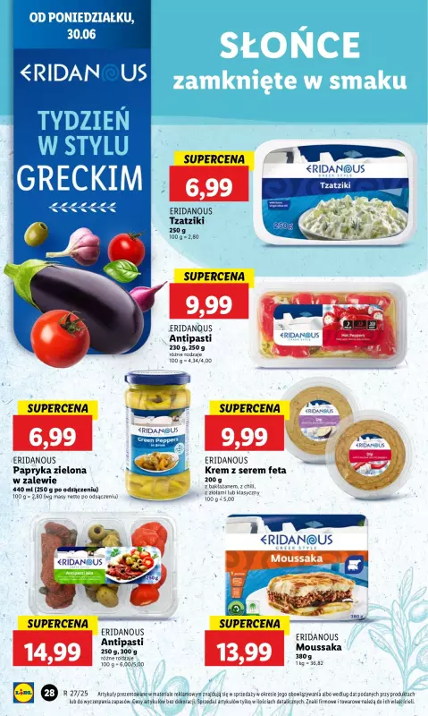 Lidl - gazetka promocyjna Oferta od poniedziałku od poniedziałku 30.06 do środy 02.07 - strona 34