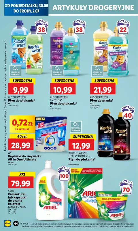 Lidl - gazetka promocyjna Oferta od poniedziałku od poniedziałku 30.06 do środy 02.07 - strona 52