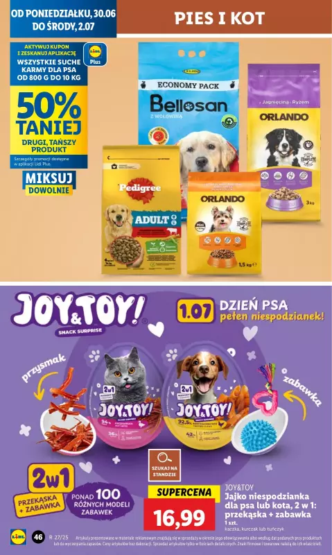 Lidl - gazetka promocyjna Oferta od poniedziałku od poniedziałku 30.06 do środy 02.07 - strona 56
