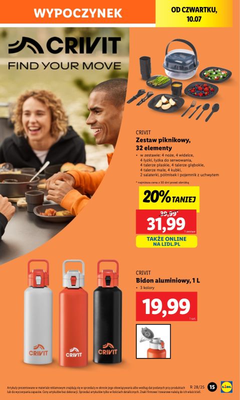 Lidl - gazetka promocyjna Katalog od poniedziałku 07.07 do soboty 12.07 - strona 17