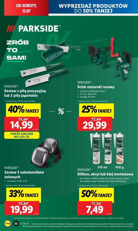Lidl - gazetka promocyjna Katalog od poniedziałku 07.07 do soboty 12.07 - strona 34