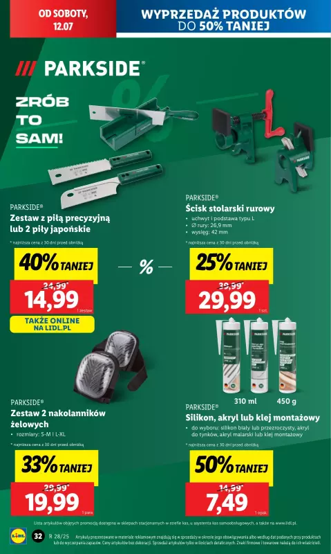 Lidl - gazetka promocyjna Katalog od poniedziałku 07.07 do soboty 12.07 - strona 34