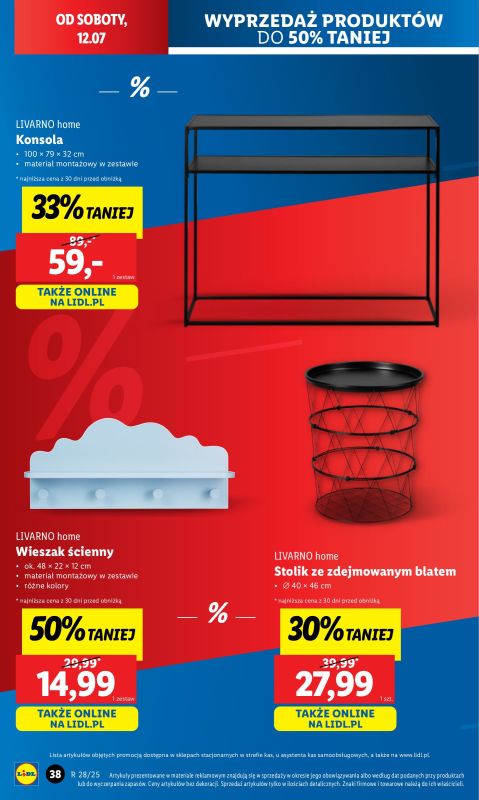 Lidl - gazetka promocyjna Katalog od poniedziałku 07.07 do soboty 12.07 - strona 40
