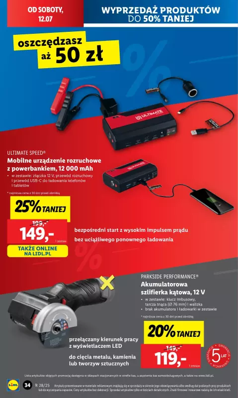 Lidl - gazetka promocyjna Katalog od poniedziałku 07.07 do soboty 12.07 - strona 36
