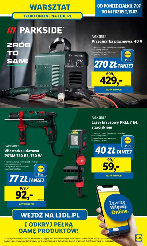 Lidl - gazetka promocyjna Katalog od poniedziałku 07.07 do soboty 12.07 - strona 15