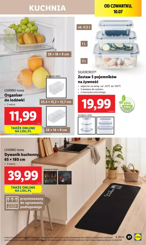 Lidl - gazetka promocyjna Katalog od poniedziałku 07.07 do soboty 12.07 - strona 29