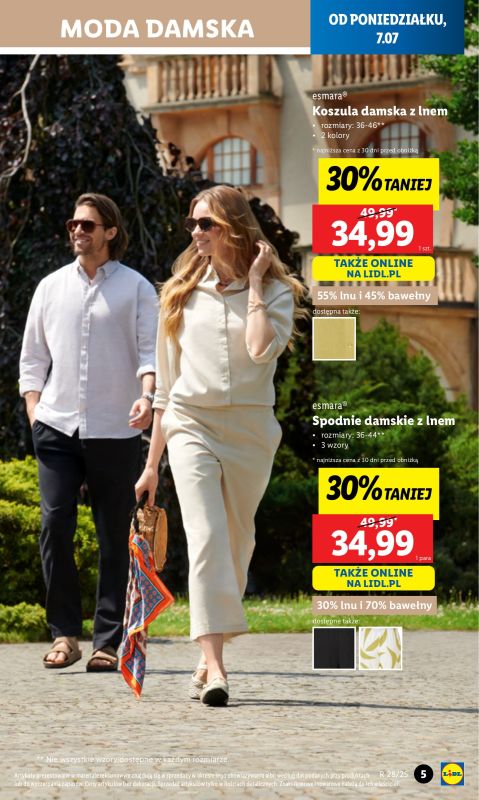 Lidl - gazetka promocyjna Katalog od poniedziałku 07.07 do soboty 12.07 - strona 5