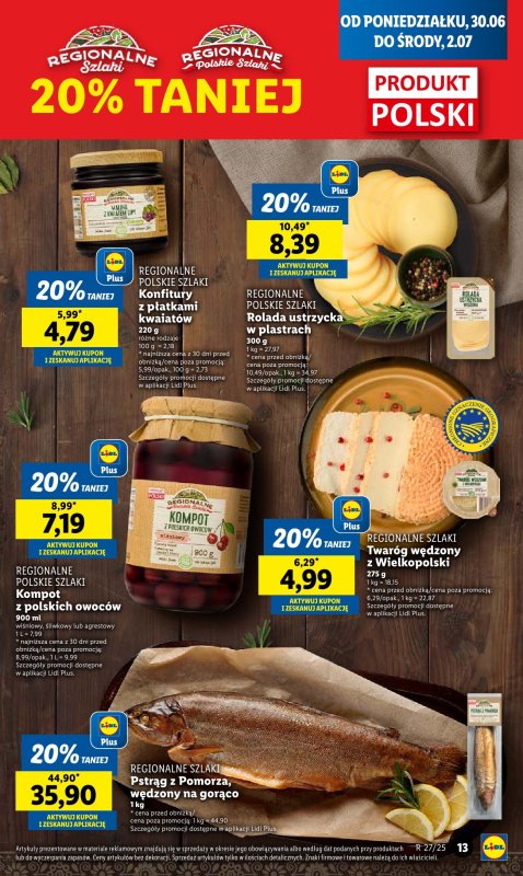 Lidl - gazetka promocyjna Oferta od poniedziałku od poniedziałku 30.06 do środy 02.07 - strona 17