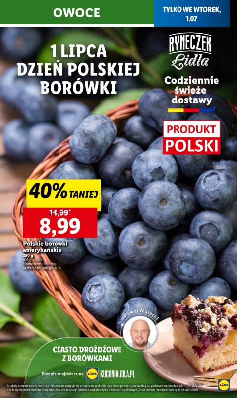 Lidl - gazetka promocyjna Oferta od poniedziałku od poniedziałku 30.06 do środy 02.07 - strona 11