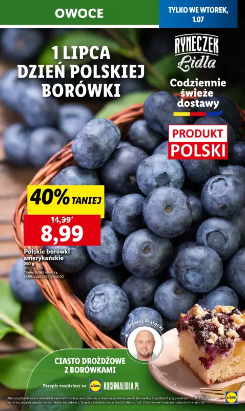 Lidl - gazetka promocyjna Oferta od poniedziałku od poniedziałku 30.06 do środy 02.07 - strona 11