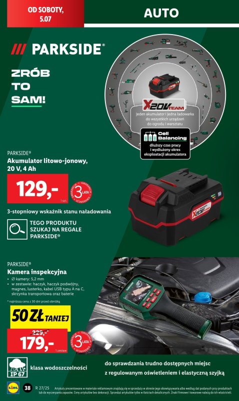 Lidl - gazetka promocyjna Katalog od poniedziałku 30.06 do soboty 05.07 - strona 42