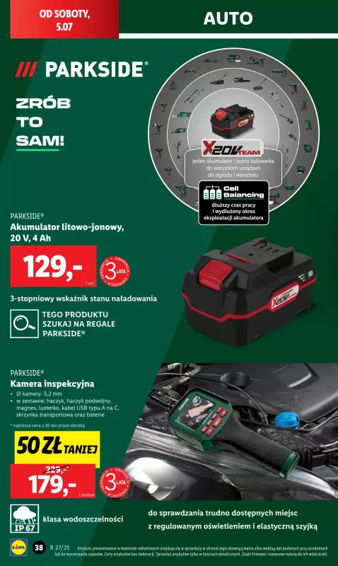 Lidl - gazetka promocyjna Katalog od poniedziałku 30.06 do soboty 05.07 - strona 42