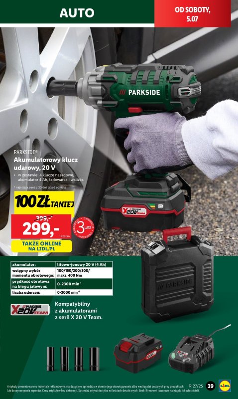 Lidl - gazetka promocyjna Katalog od poniedziałku 30.06 do soboty 05.07 - strona 43