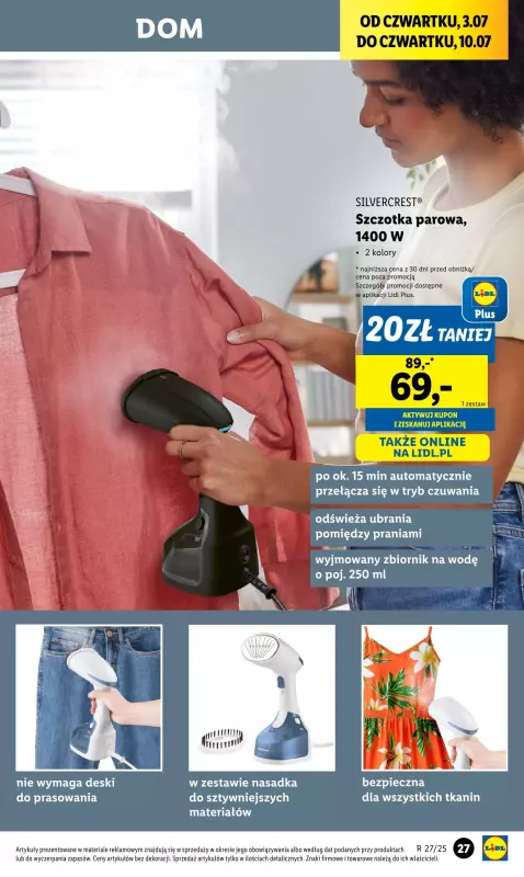 Lidl - gazetka promocyjna Katalog od poniedziałku 30.06 do soboty 05.07 - strona 27