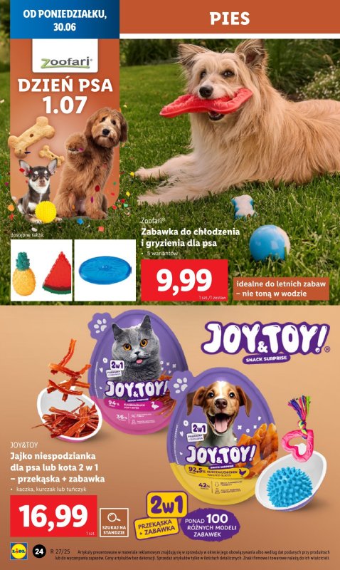 Lidl - gazetka promocyjna Katalog od poniedziałku 30.06 do soboty 05.07 - strona 24