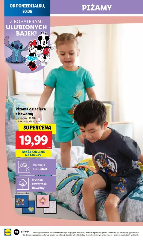 Lidl - gazetka promocyjna Katalog od poniedziałku 30.06 do soboty 05.07 - strona 18