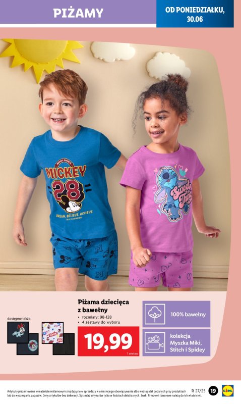 Lidl - gazetka promocyjna Katalog od poniedziałku 30.06 do soboty 05.07 - strona 19