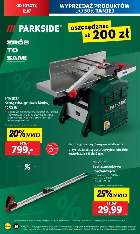 Lidl - gazetka promocyjna Katalog od poniedziałku 07.07 do soboty 12.07 - strona 34