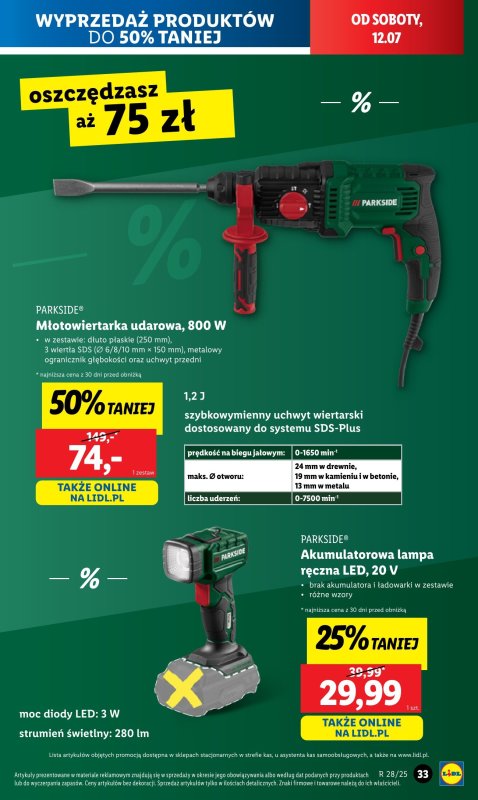 Lidl - gazetka promocyjna Katalog od poniedziałku 07.07 do soboty 12.07 - strona 37