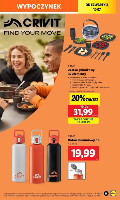 Lidl - gazetka promocyjna Katalog od poniedziałku 07.07 do soboty 12.07 - strona 17
