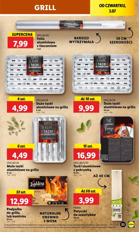 Lidl - gazetka promocyjna Oferta od czwartku od czwartku 03.07 do soboty 05.07 - strona 31