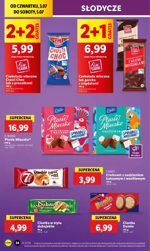 Lidl - gazetka promocyjna Oferta od czwartku od czwartku 03.07 do soboty 05.07 - strona 46