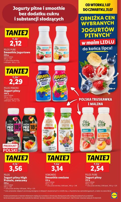 Lidl - gazetka promocyjna Oferta od czwartku od czwartku 03.07 do soboty 05.07 - strona 21