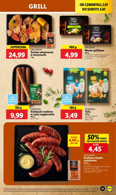 Lidl - gazetka promocyjna Oferta od czwartku od czwartku 03.07 do soboty 05.07 - strona 29
