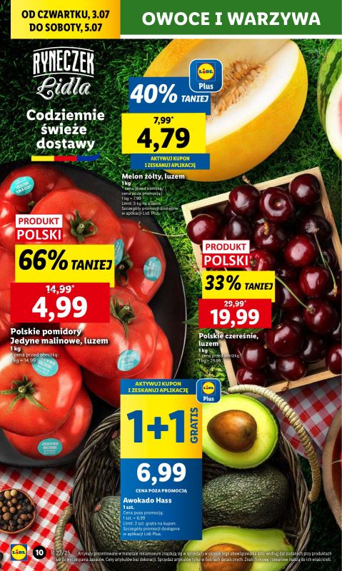 Lidl - gazetka promocyjna Oferta od czwartku od czwartku 03.07 do soboty 05.07 - strona 12