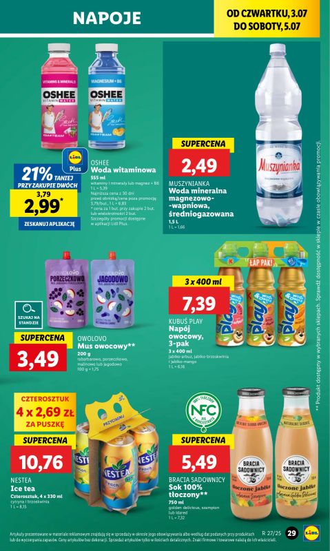 Lidl - gazetka promocyjna Oferta od czwartku od czwartku 03.07 do soboty 05.07 - strona 41