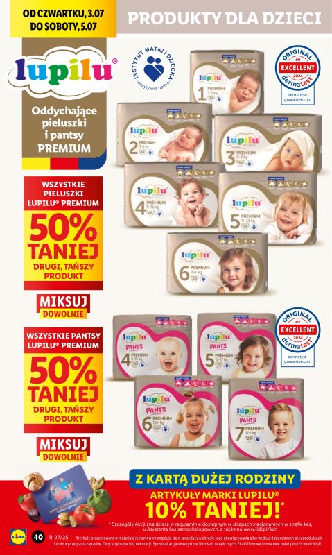 Lidl - gazetka promocyjna Oferta od czwartku od czwartku 03.07 do soboty 05.07 - strona 52