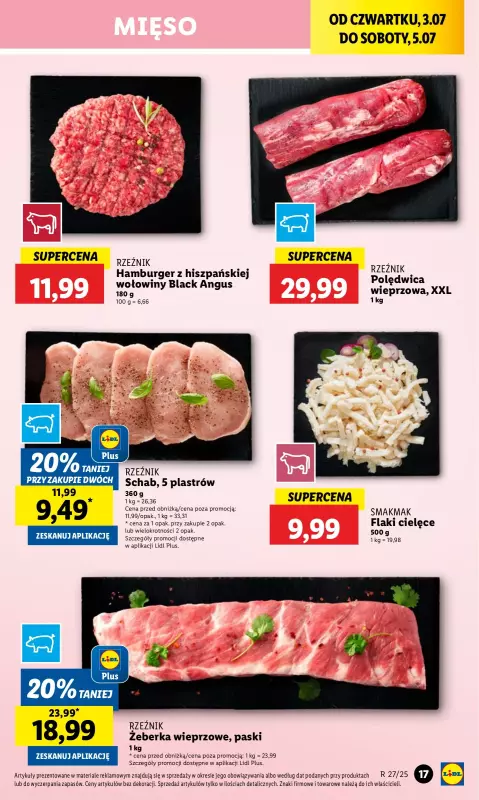 Lidl - gazetka promocyjna Oferta od czwartku od czwartku 03.07 do soboty 05.07 - strona 23