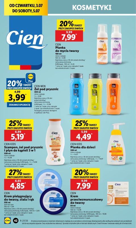 Lidl - gazetka promocyjna Oferta od czwartku od czwartku 03.07 do soboty 05.07 - strona 54
