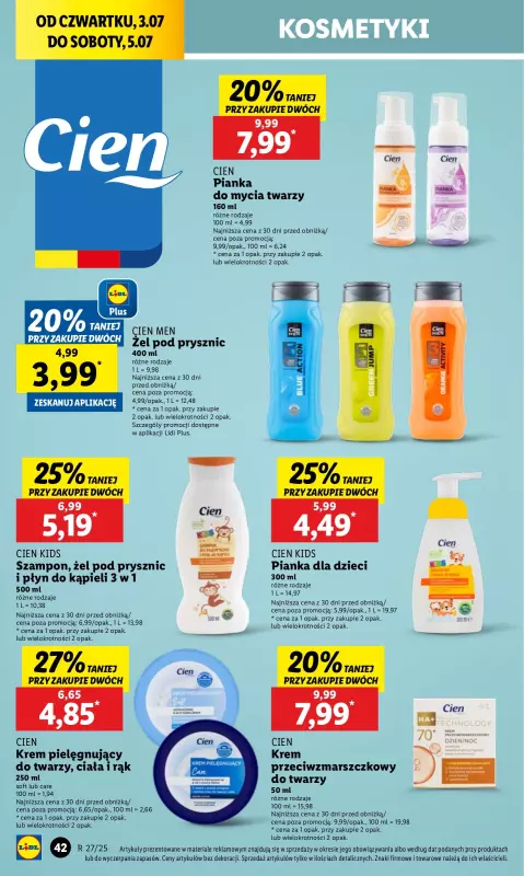 Lidl - gazetka promocyjna Oferta od czwartku od czwartku 03.07 do soboty 05.07 - strona 54