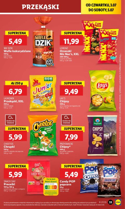 Lidl - gazetka promocyjna Oferta od czwartku od czwartku 03.07 do soboty 05.07 - strona 45