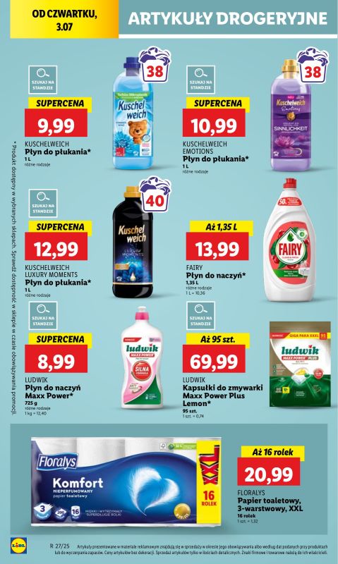 Lidl - gazetka promocyjna Oferta od czwartku od czwartku 03.07 do soboty 05.07 - strona 58