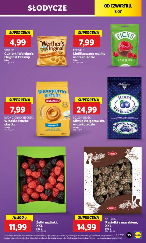 Lidl - gazetka promocyjna Oferta od czwartku od czwartku 03.07 do soboty 05.07 - strona 47