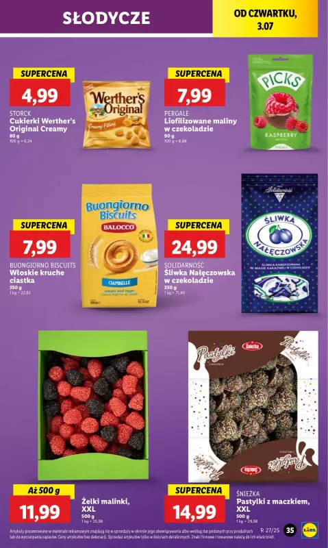 Lidl - gazetka promocyjna Oferta od czwartku od czwartku 03.07 do soboty 05.07 - strona 47