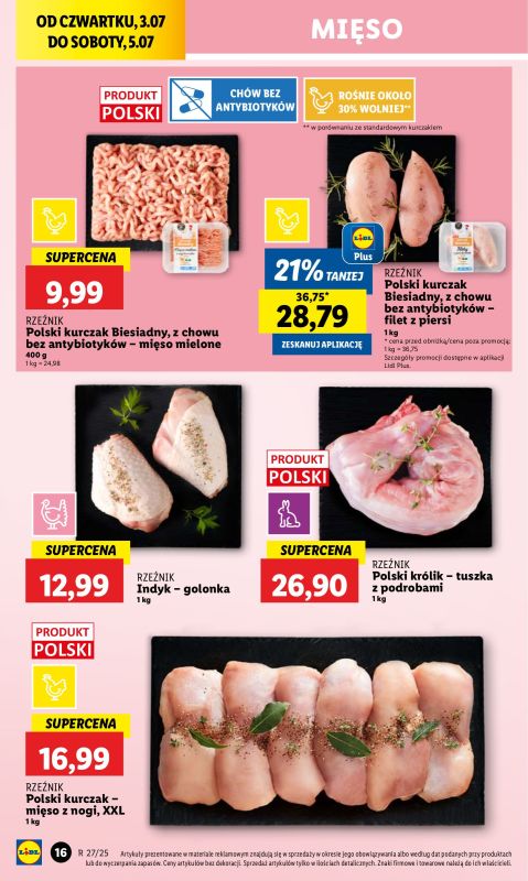Lidl - gazetka promocyjna Oferta od czwartku od czwartku 03.07 do soboty 05.07 - strona 22