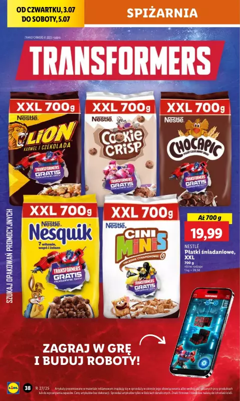 Lidl - gazetka promocyjna Oferta od czwartku od czwartku 03.07 do soboty 05.07 - strona 50