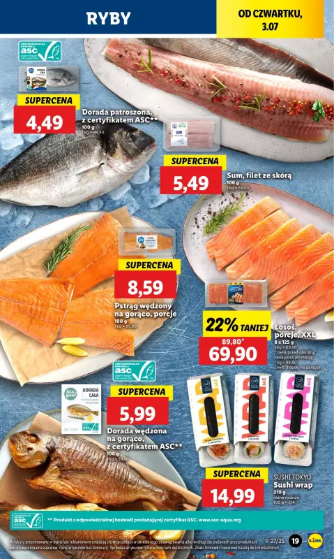 Lidl - gazetka promocyjna Oferta od czwartku od czwartku 03.07 do soboty 05.07 - strona 25