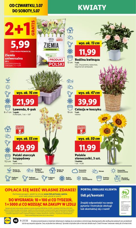 Lidl - gazetka promocyjna Oferta od czwartku od czwartku 03.07 do soboty 05.07 - strona 60