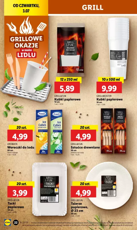 Lidl - gazetka promocyjna Oferta od czwartku od czwartku 03.07 do soboty 05.07 - strona 34