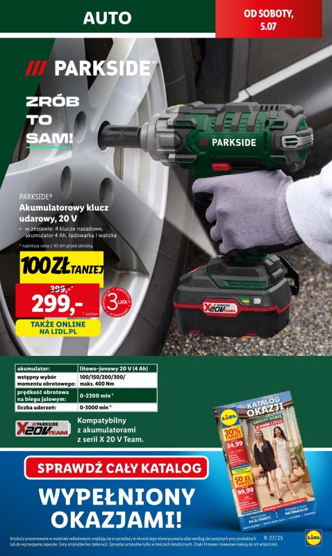 Lidl - gazetka promocyjna Oferta od czwartku od czwartku 03.07 do soboty 05.07 - strona 15