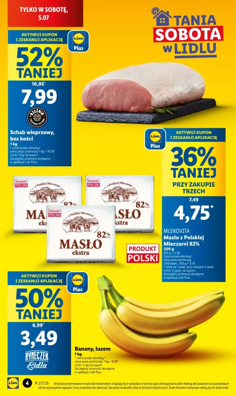 Lidl - gazetka promocyjna Oferta od czwartku od czwartku 03.07 do soboty 05.07 - strona 4