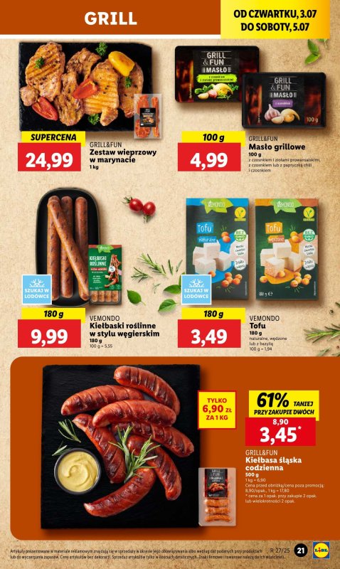 Lidl - gazetka promocyjna Oferta od czwartku od czwartku 03.07 do soboty 05.07 - strona 33